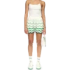 Shorts en crochet à dégradé ondulé Shorts en crochet à dégradé ondulé