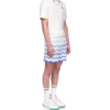Shorts en crochet à dégradé ondulé Shorts en crochet à dégradé ondulé