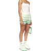 Shorts en crochet à dégradé ondulé Shorts en crochet à dégradé ondulé