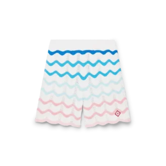 Shorts en crochet Gradient Wave