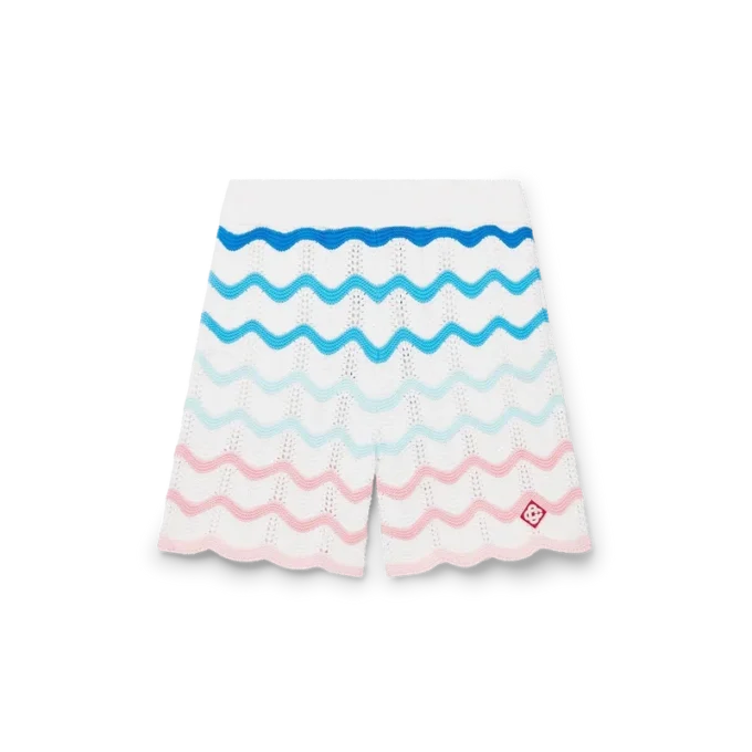 Shorts en crochet Gradient Wave Shorts en crochet Gradient Wave
