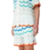 Shorts en crochet Gradient Wave