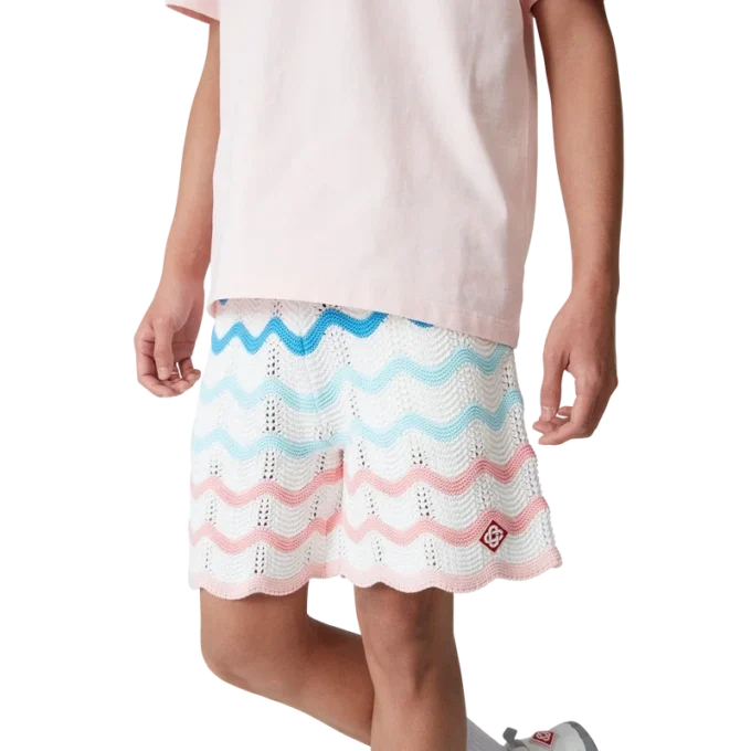 Shorts en crochet Gradient Wave Shorts en crochet Gradient Wave