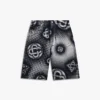 Shorts en denim Monogram nacré Shorts en denim Monogram nacré