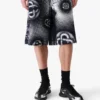 Shorts en denim Monogram nacré Shorts en denim Monogram nacré