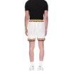 Shorts en dentelle à chevrons