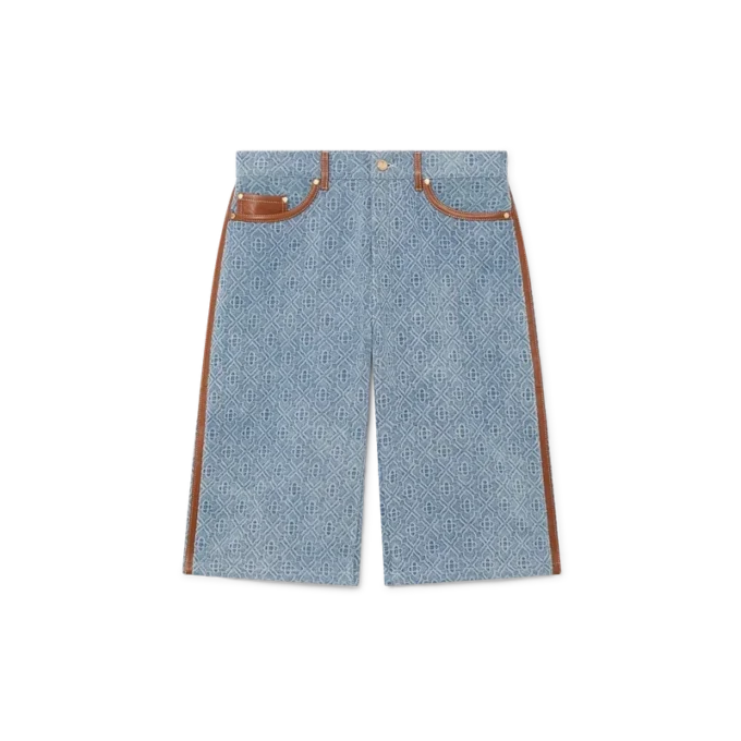 Shorts en jean Monogram Shorts en jean Monogram