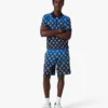Shorts en maille à motif Monogram dégradé Shorts en maille à motif Monogram dégradé