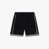 Shorts en maille noire Shorts en maille noire