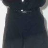Shorts en maille noire Shorts en maille noire