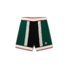 Shorts en maille rayée