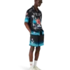 Shorts en satin de soie Blades Shorts en satin de soie Blades