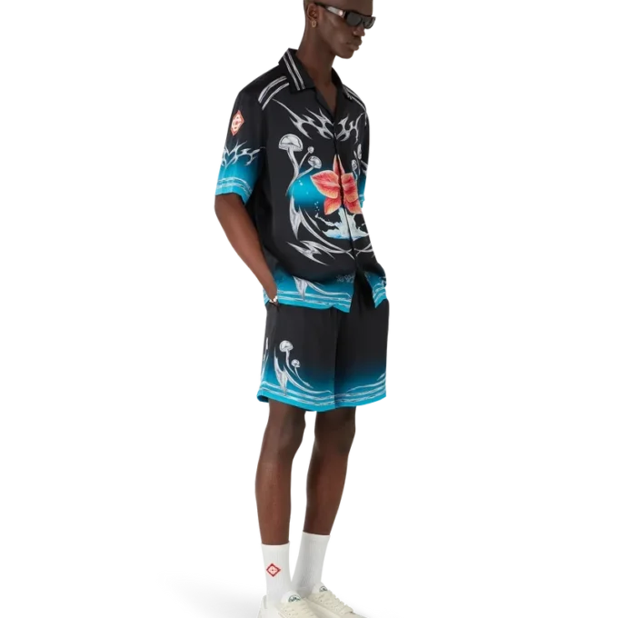 Shorts en satin de soie Blades Shorts en satin de soie Blades
