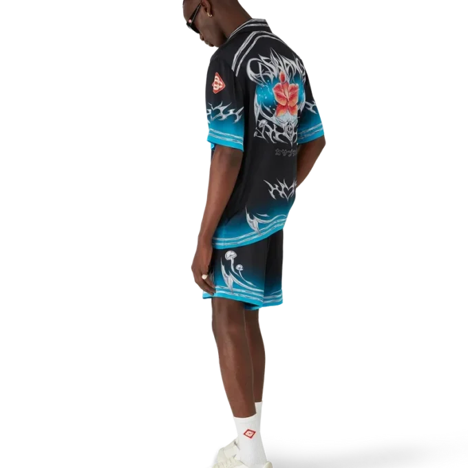 Shorts en satin de soie Blades Shorts en satin de soie Blades
