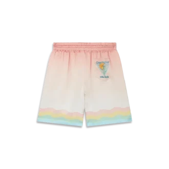 Shorts en soie Arts Club