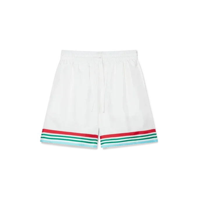 Shorts en soie Casa Way World Series Shorts en soie Casa Way World Series