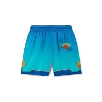 Shorts en soie Coquillage Colora