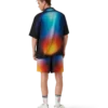 Shorts en soie dégradé Shorts en soie dégradé
