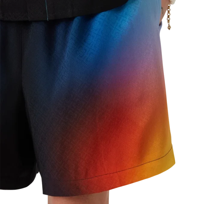 Shorts en soie dégradé Shorts en soie dégradé