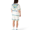 Shorts en soie Flaming Tennis Club Icon