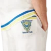 Shorts en soie Flaming Tennis Club Icon