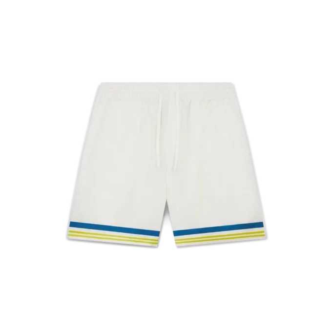 Shorts en soie Flaming Tennis Club Icon