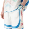 Shorts en soie Fuji Dream Shorts en soie Fuji Dream