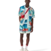 Shorts en soie Galaxy Court Shorts en soie Galaxy Court