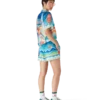Shorts en soie Galaxy Court Shorts en soie Galaxy Court
