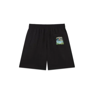 Shorts en soie jacquard Volcano