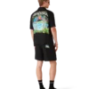 Shorts en soie jacquard Volcano Shorts en soie jacquard Volcano