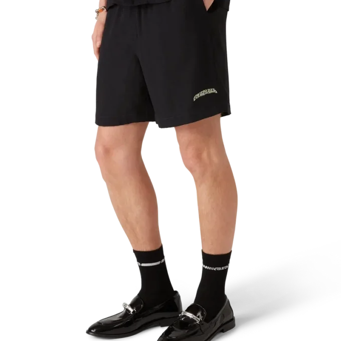 Shorts en soie jacquard Volcano Shorts en soie jacquard Volcano