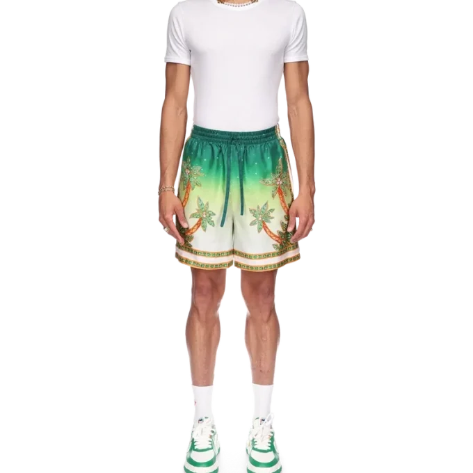 Shorts en soie Joyaux D&rsquo;afrique
