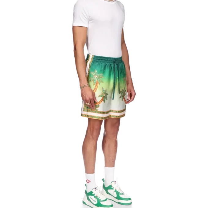 Shorts en soie Joyaux D&rsquo;afrique