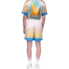 Shorts en soie L’arc Colora Shorts en soie L’arc Colora