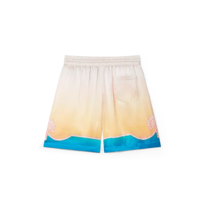 Shorts en soie L’arc Colora Shorts en soie L’arc Colora