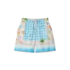 Shorts en soie Le Plongeon Shorts en soie Le Plongeon