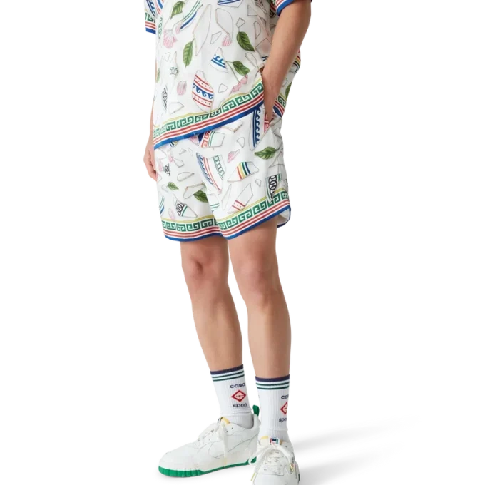 Shorts en soie Le Vase Brise Shorts en soie Le Vase Brise