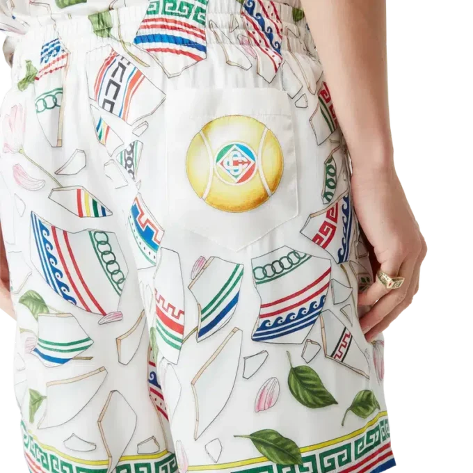 Shorts en soie Le Vase Brise Shorts en soie Le Vase Brise
