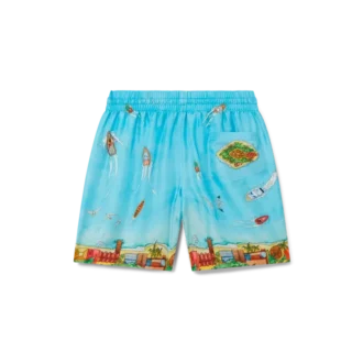 Shorts en soie Maison Sur Piloti