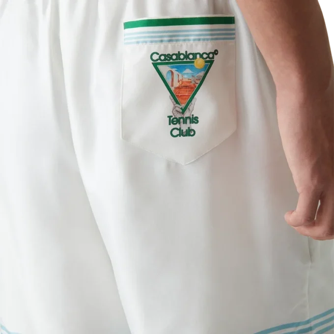 Shorts en soie Metaphysical Tennis Icon