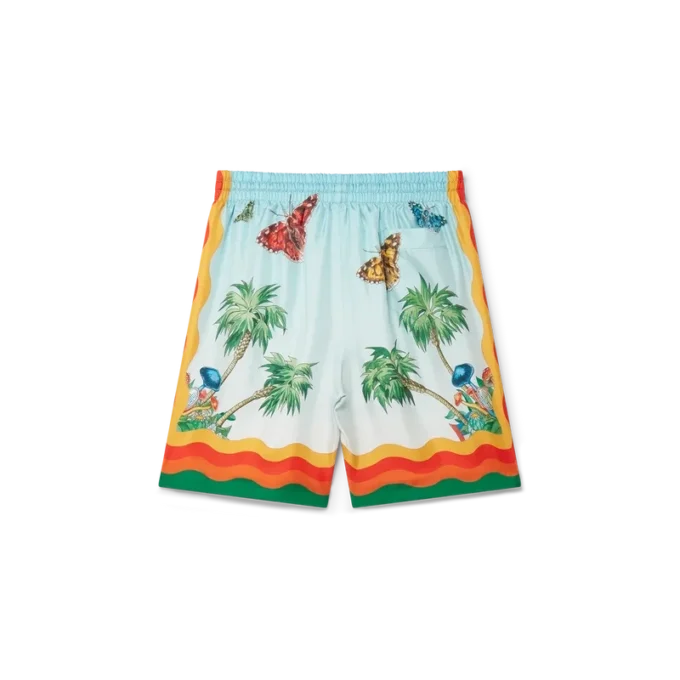 Shorts en soie Palm Springs Tennis Club
