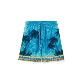 Shorts en soie Poolside Emblem Shorts en soie Poolside Emblem