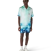 Shorts en soie Surf Lotus Shorts en soie Surf Lotus