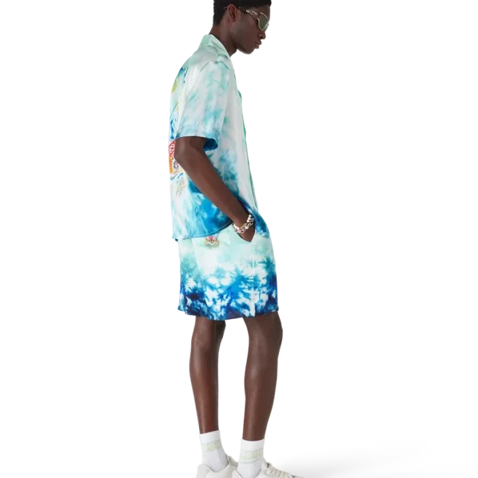 Shorts en soie Surf Lotus Shorts en soie Surf Lotus
