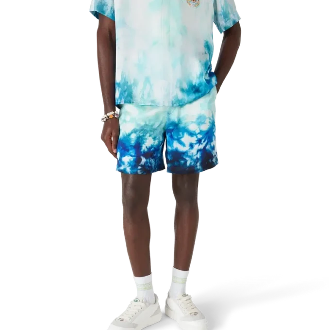 Shorts en soie Surf Lotus Shorts en soie Surf Lotus