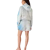 Shorts en taffetas de polyester imprimé