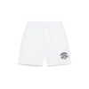 Shorts en tissu éponge blanc