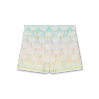 Shorts en twill de soie Candy Icons