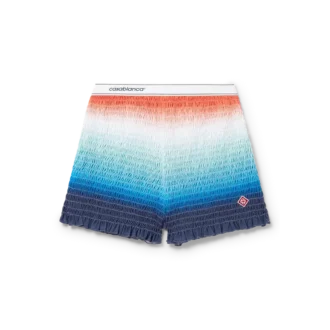 Shorts froncé dégradé